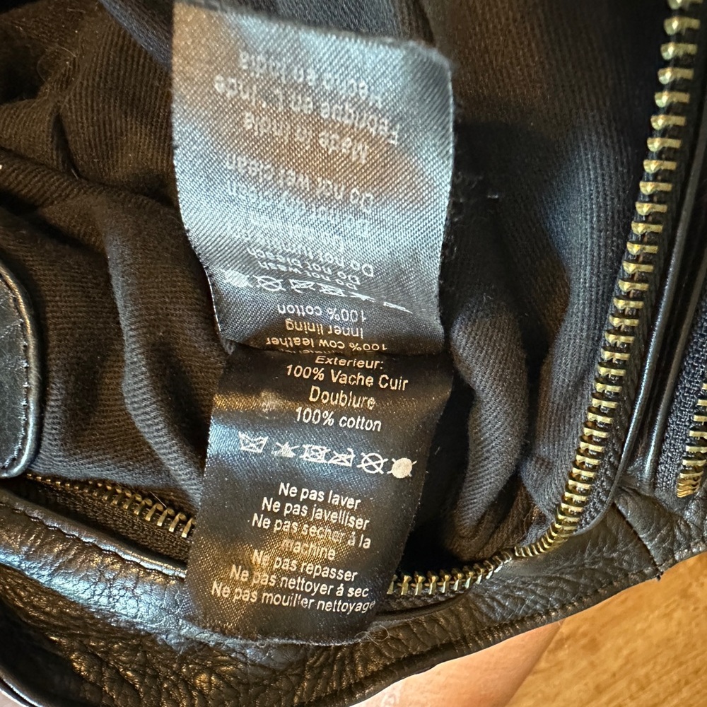 Day & Mood (Anthropologie) Genuine Leather shoulder bag with woven details - Picture 7 of 7